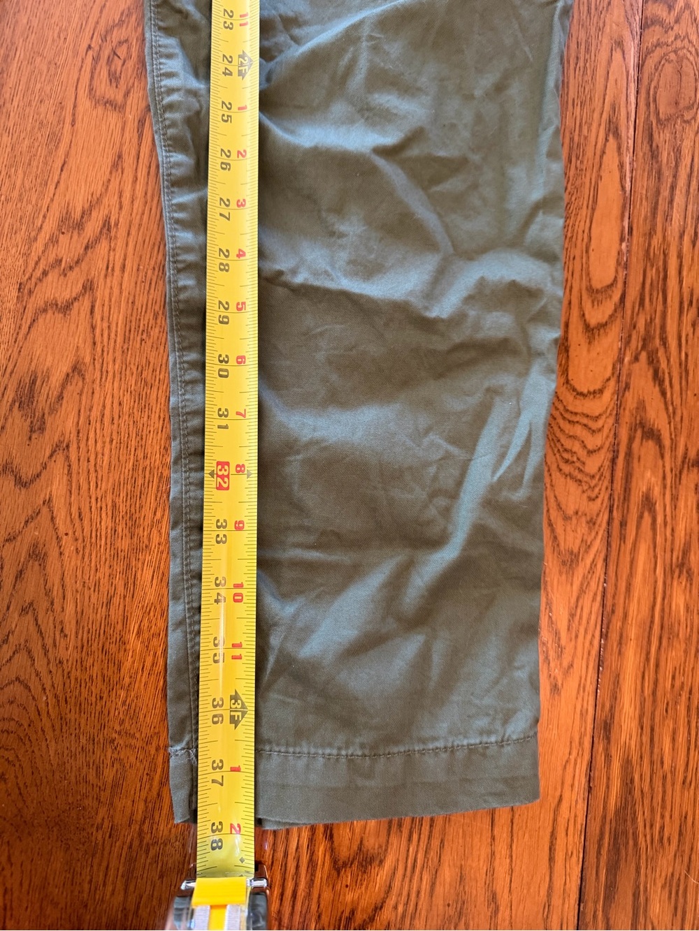 LOFT Olive Drawstring Pants - Picture 7 of 9